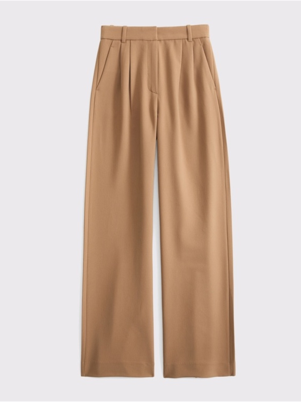 Abercrombie and Fitch Carmel Sloane Tailored Wideleg Trouser Pant